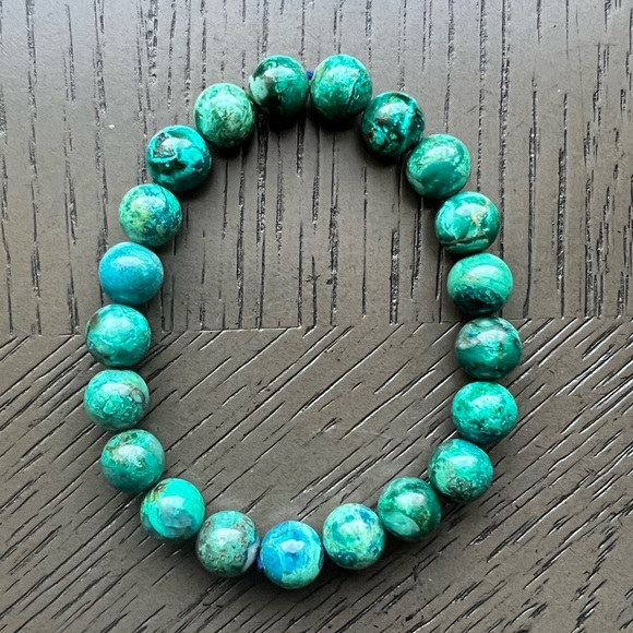 Phoenix turquoise bracelet 9mm SIZE 6.5’ - Picture 5 of 6